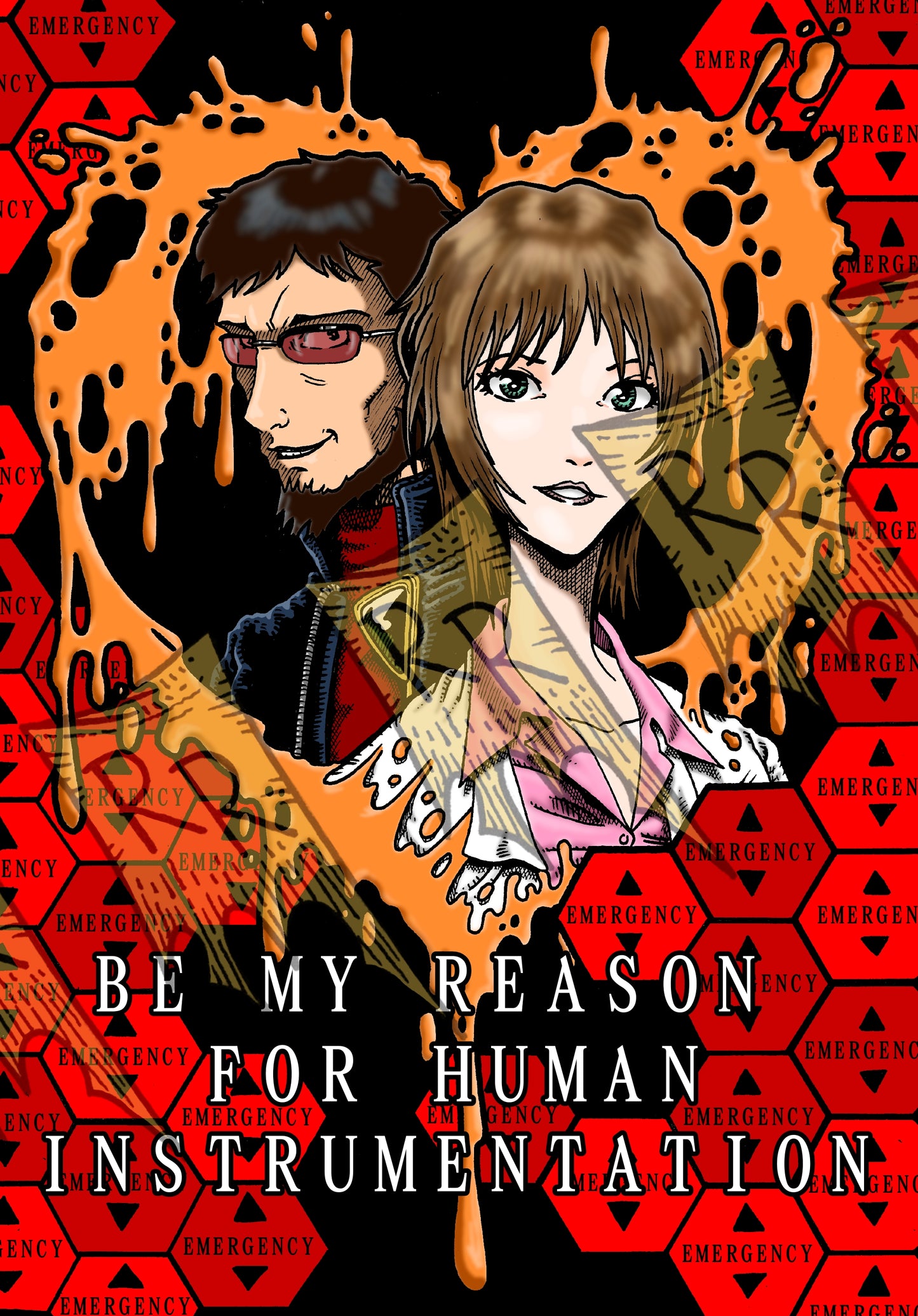 Neon Genesis Evangelion Greeting Card