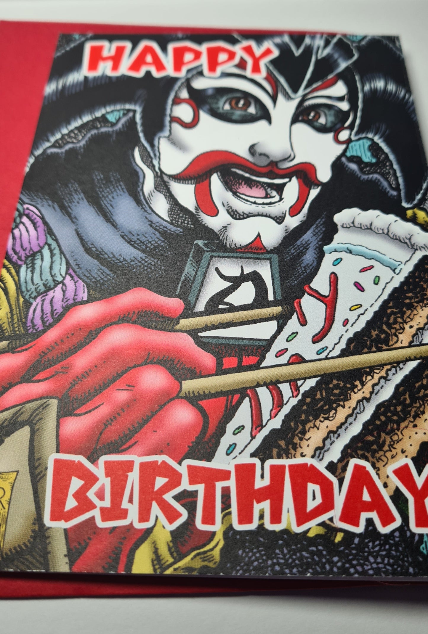 Sgt Kabukiman NYPD Card