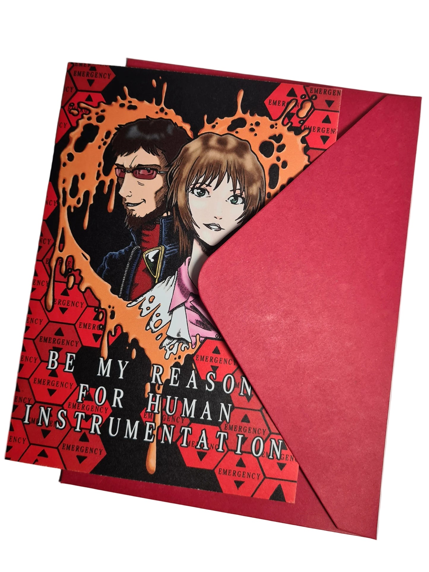 Neon Genesis Evangelion Greeting Card