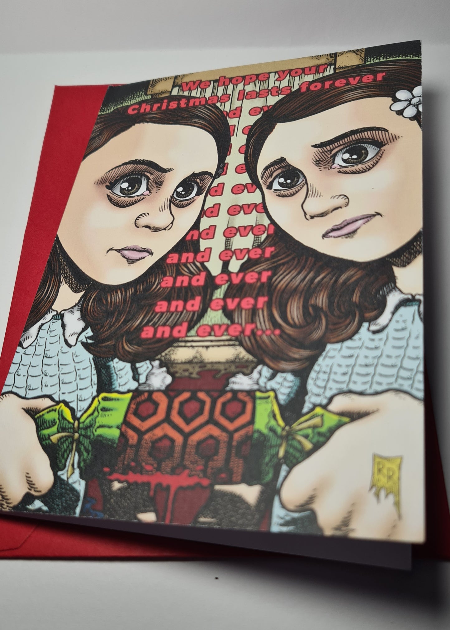 Grady Twins Christmas Card