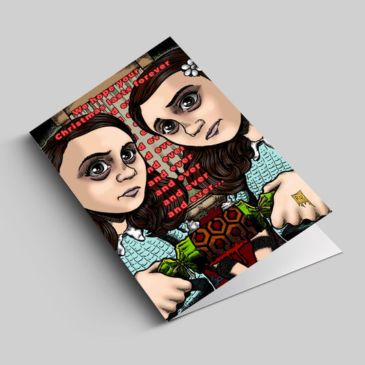 Grady Twins Christmas Card
