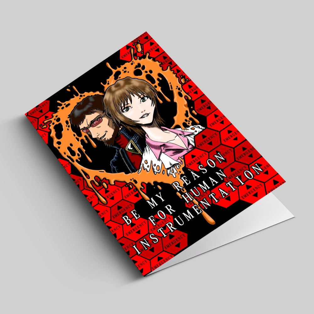 Neon Genesis Evangelion Greeting Card