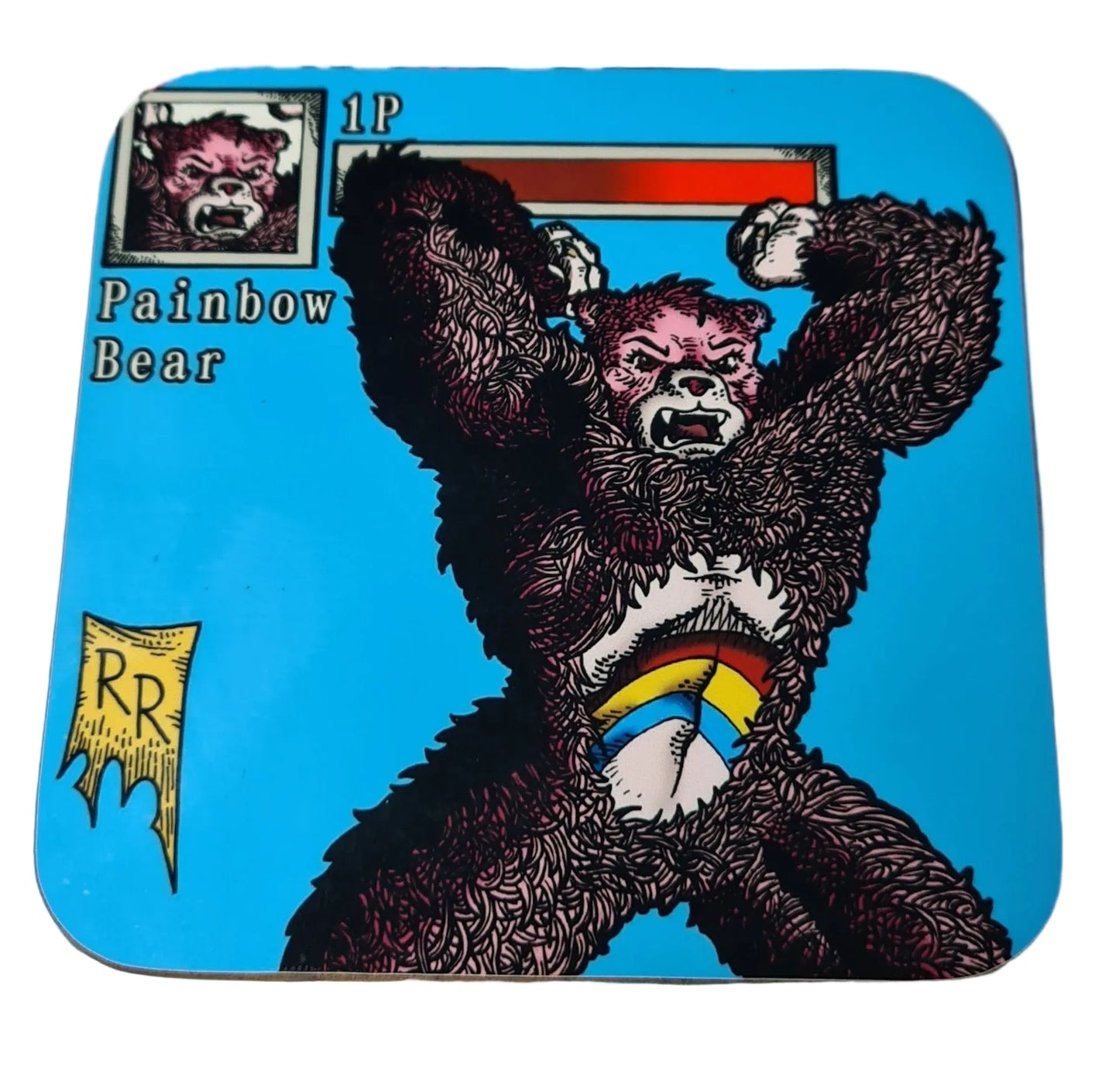 Painbow Bear Coaster
