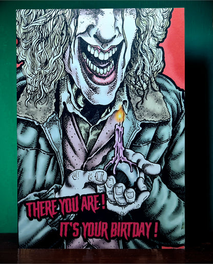 Longlegs Birthday Card
