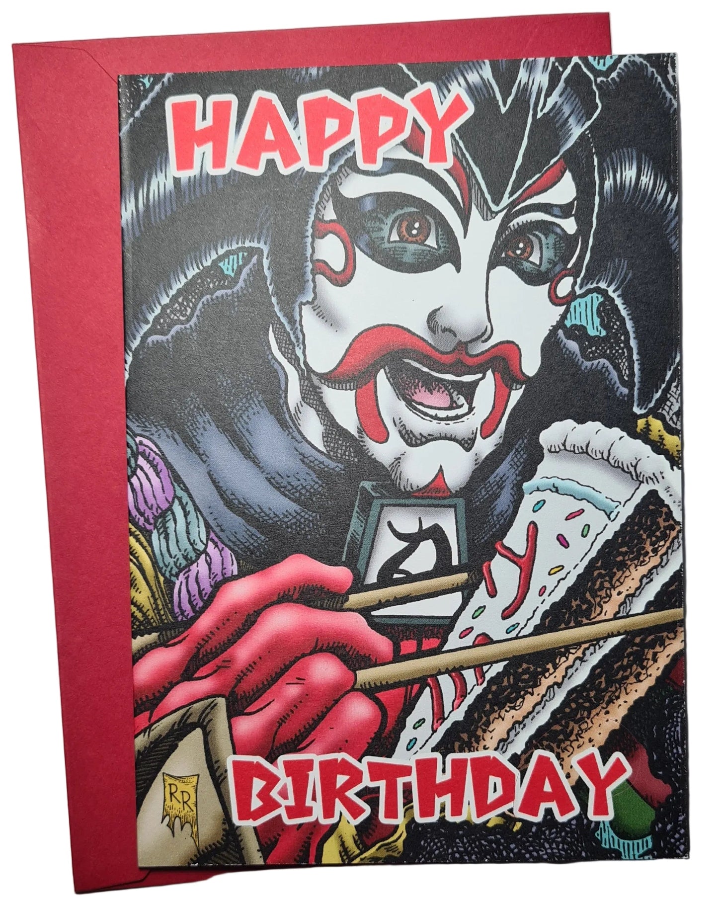 Sgt Kabukiman NYPD Card