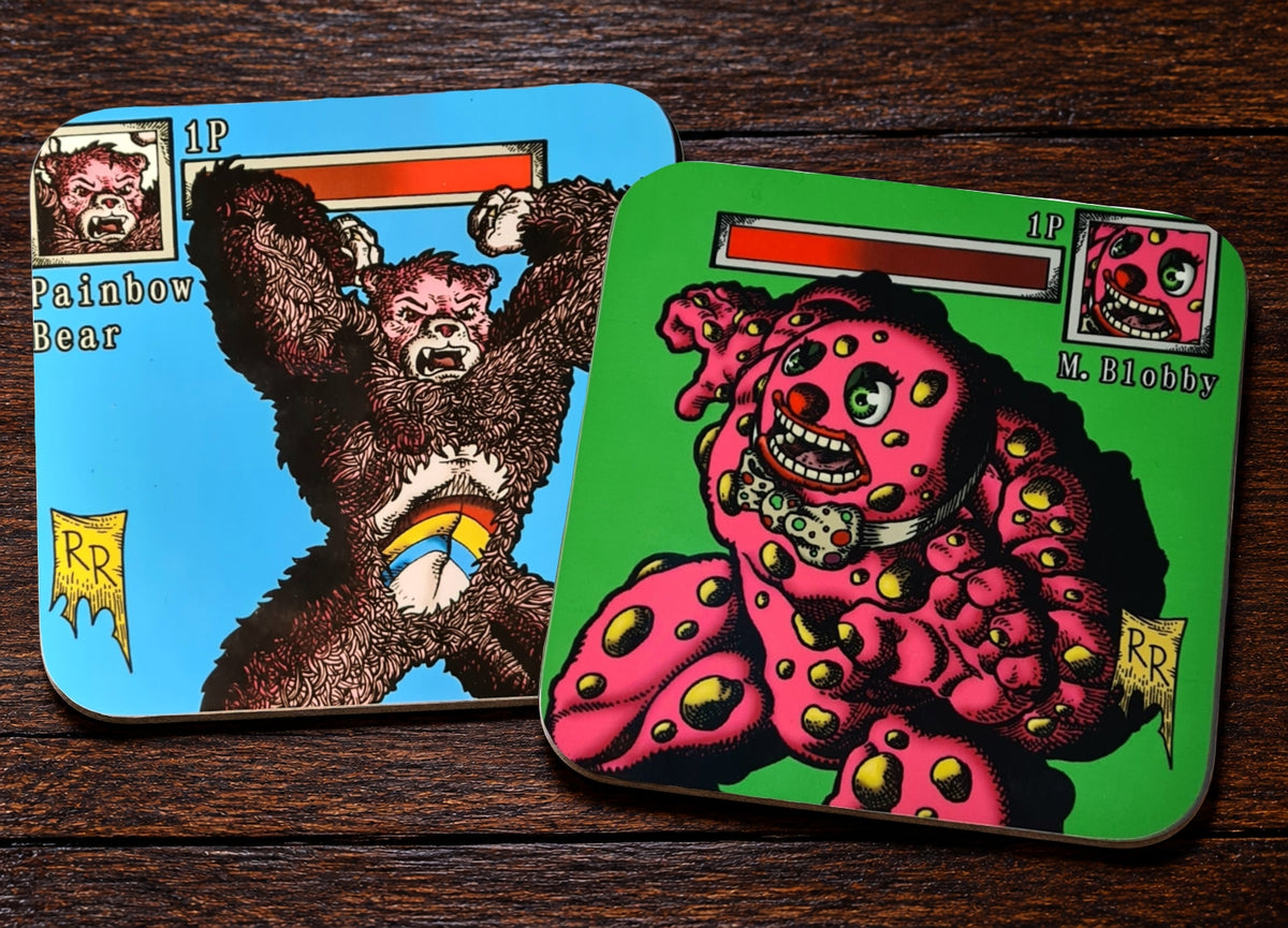Mr Blobby Coaster