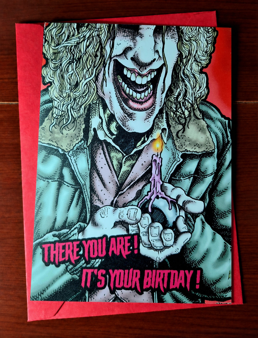 Longlegs Birthday Card