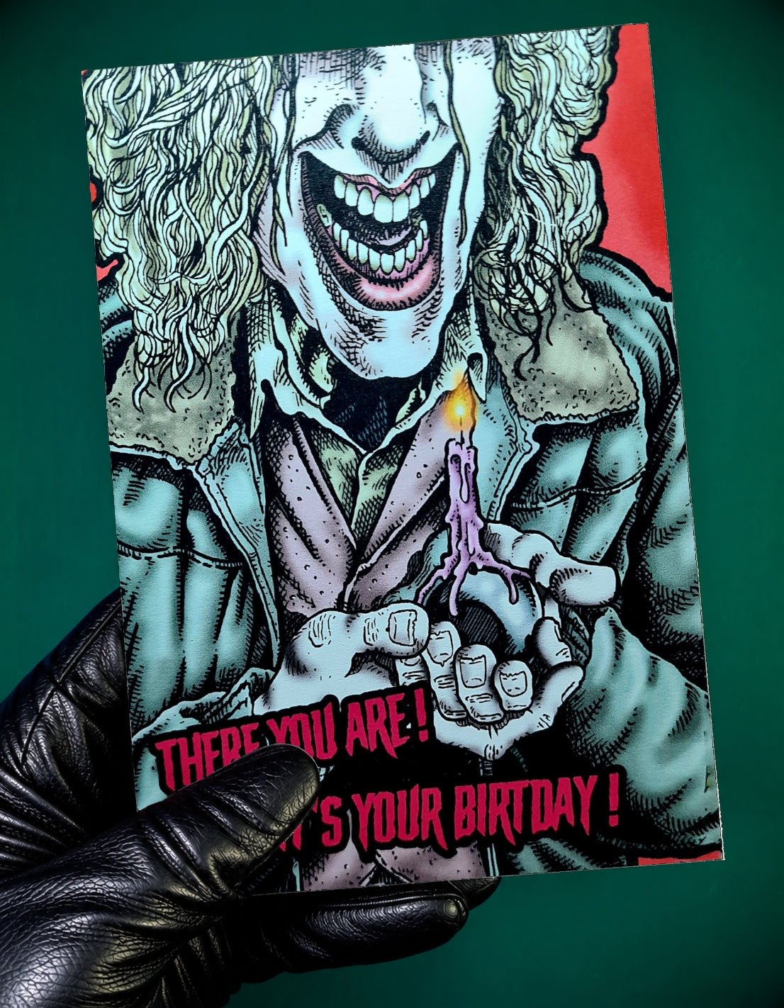 Longlegs Birthday Card
