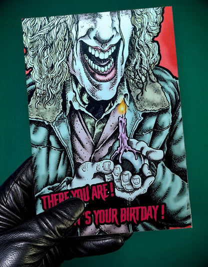 Longlegs Birthday Card