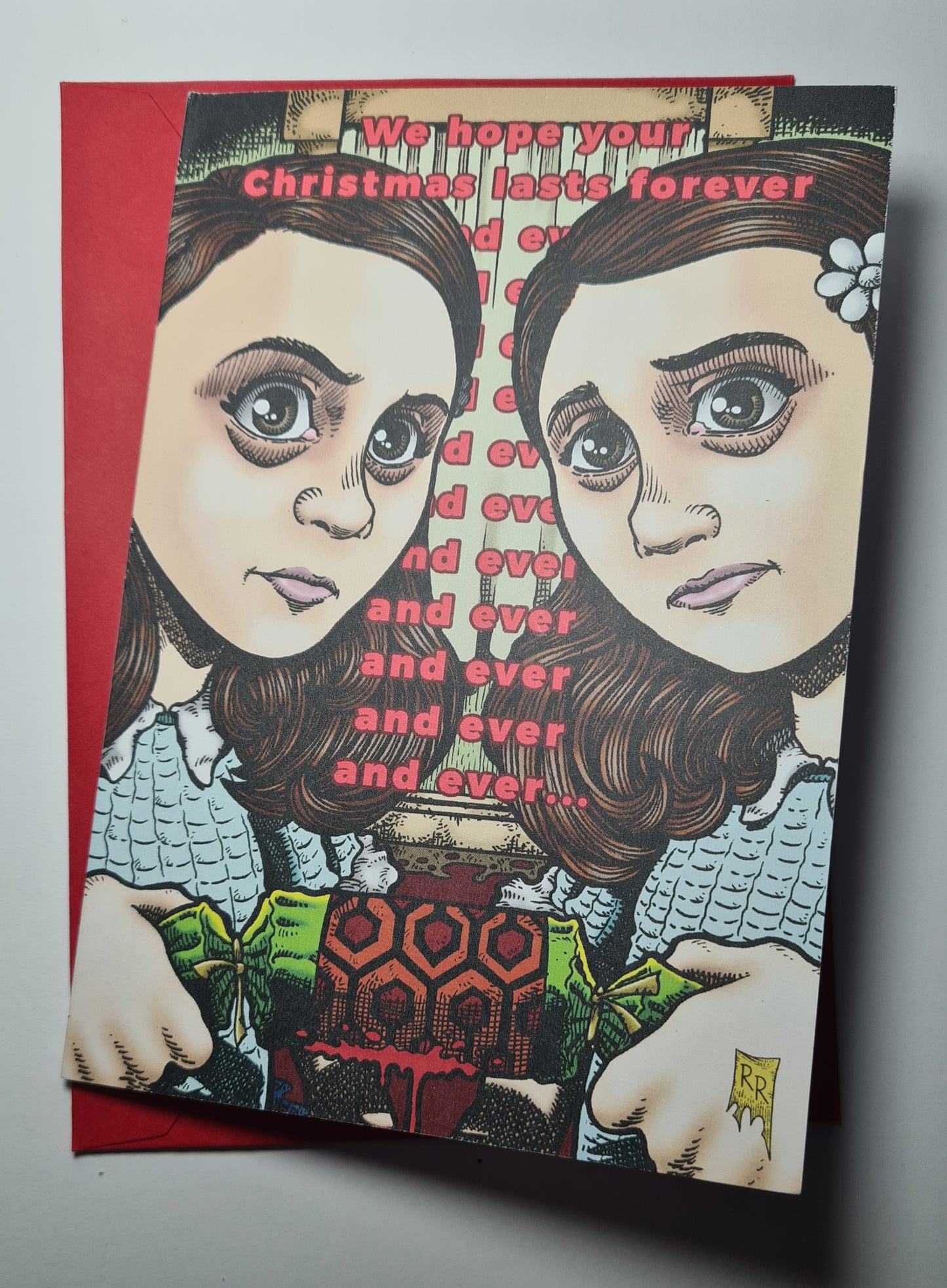Grady Twins Christmas Card