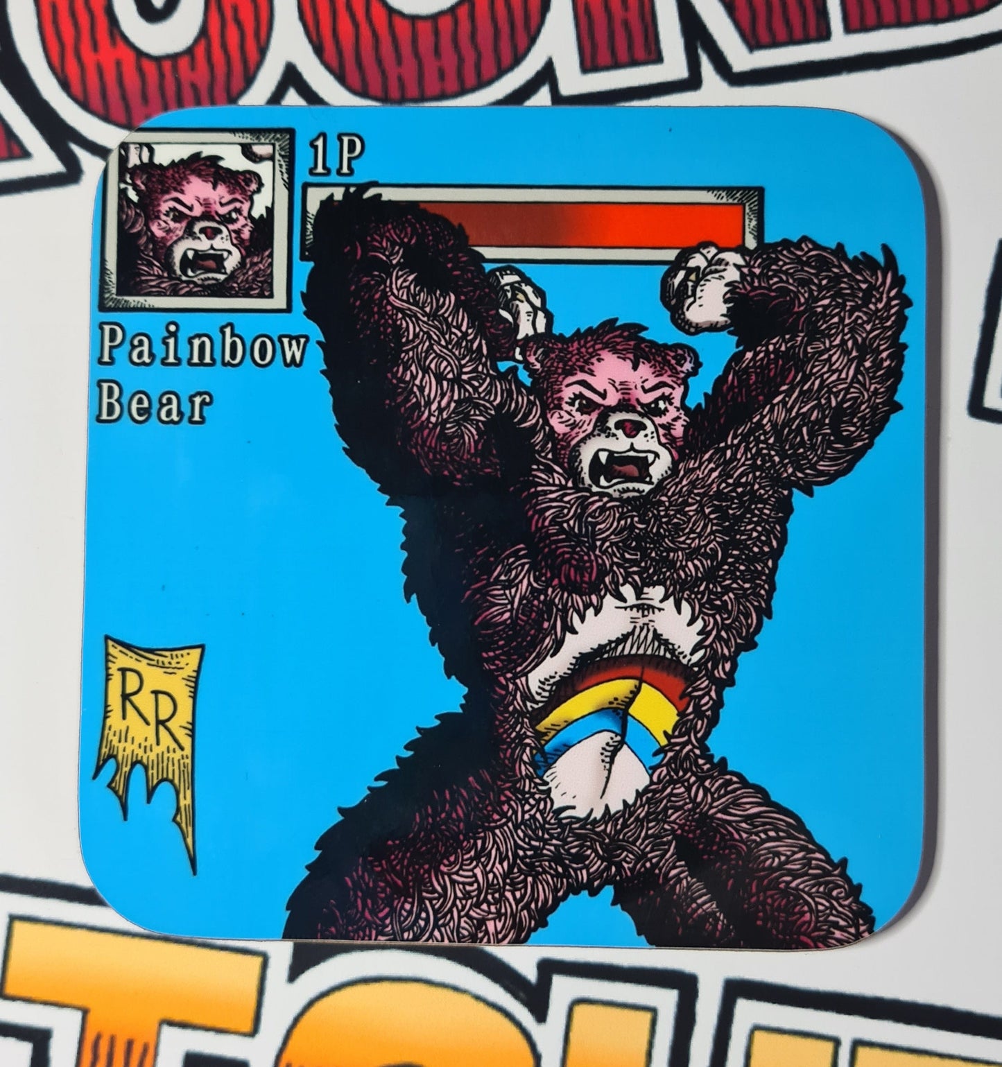 Painbow Bear Coaster