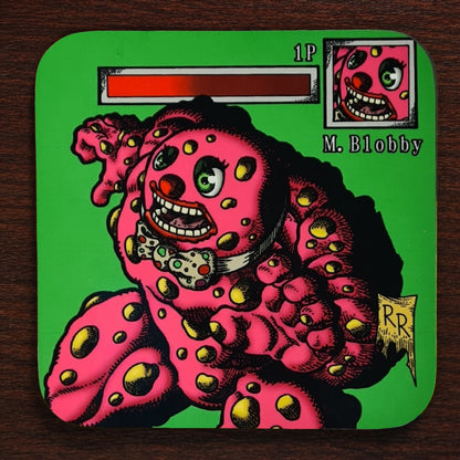 Mr Blobby Coaster