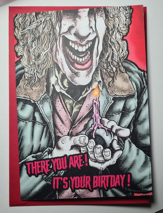 Longlegs Birthday Card