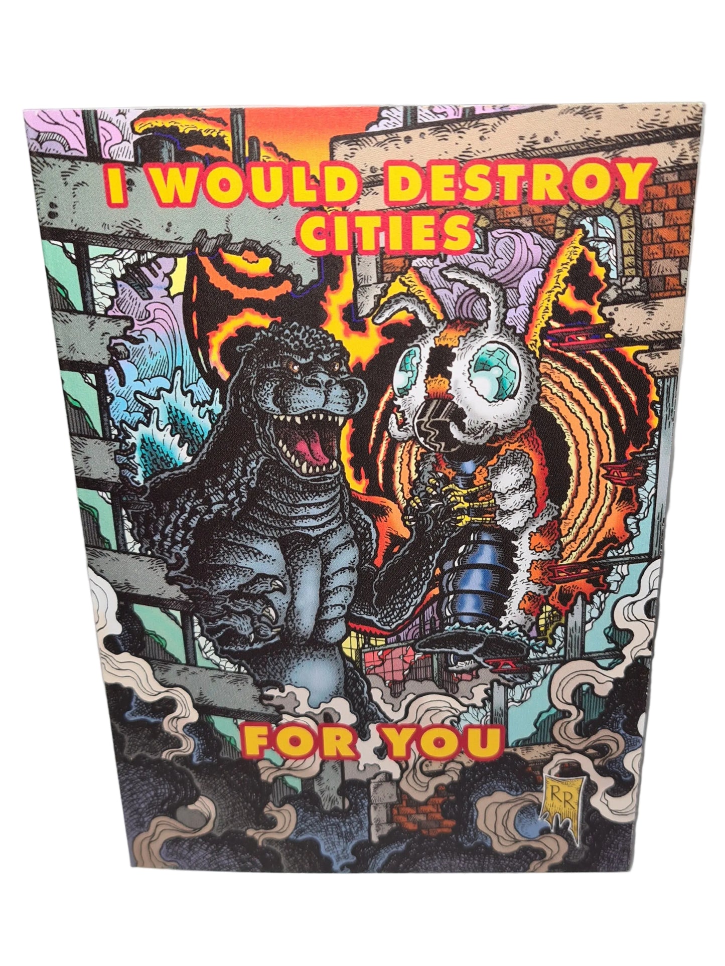 Godzilla & Mothra Card